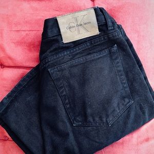 Vintage Black High Waisted Calvin Klein Jeans.
